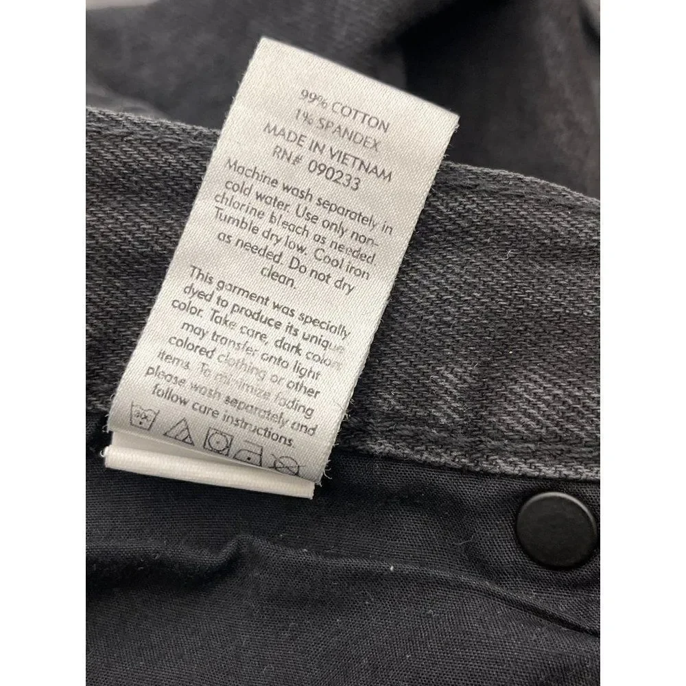 Pacsun Men’s Black Stacked Skinny Jeans Size 36 x 32